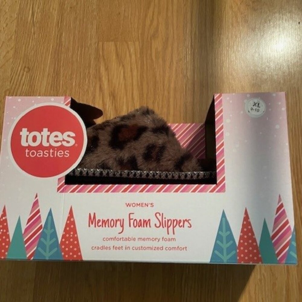 Totes Memory Foam Slippers